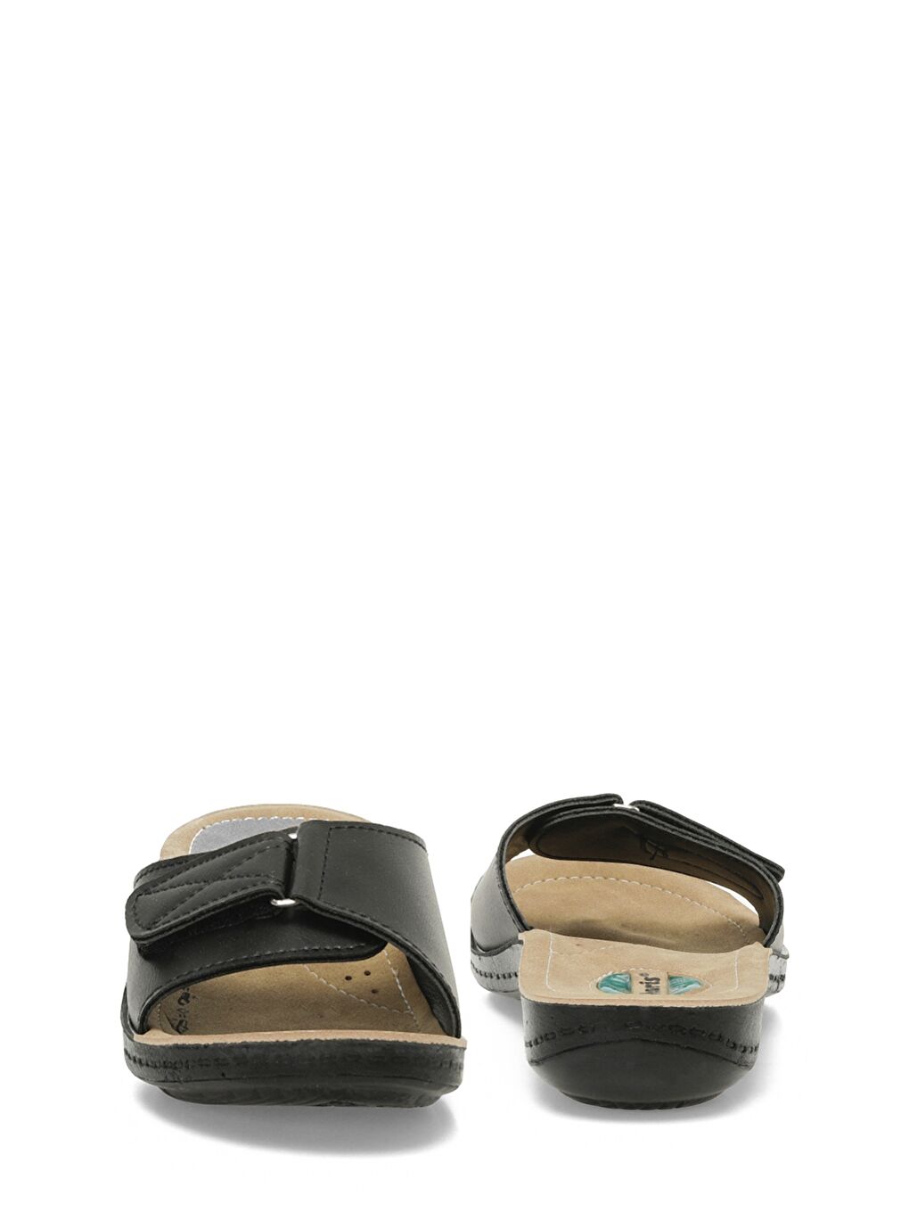 161197.Z5FX Siyah Kadın Ev Terliği-4