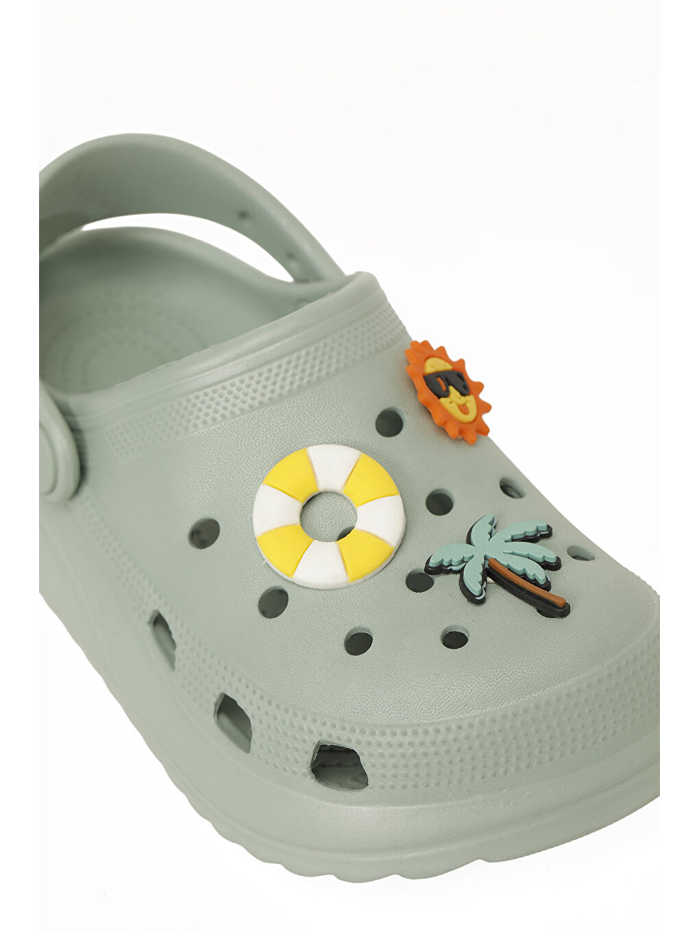 JOSI P 6FX Yeşil Erkek Çocuk Sabo Terlik-6