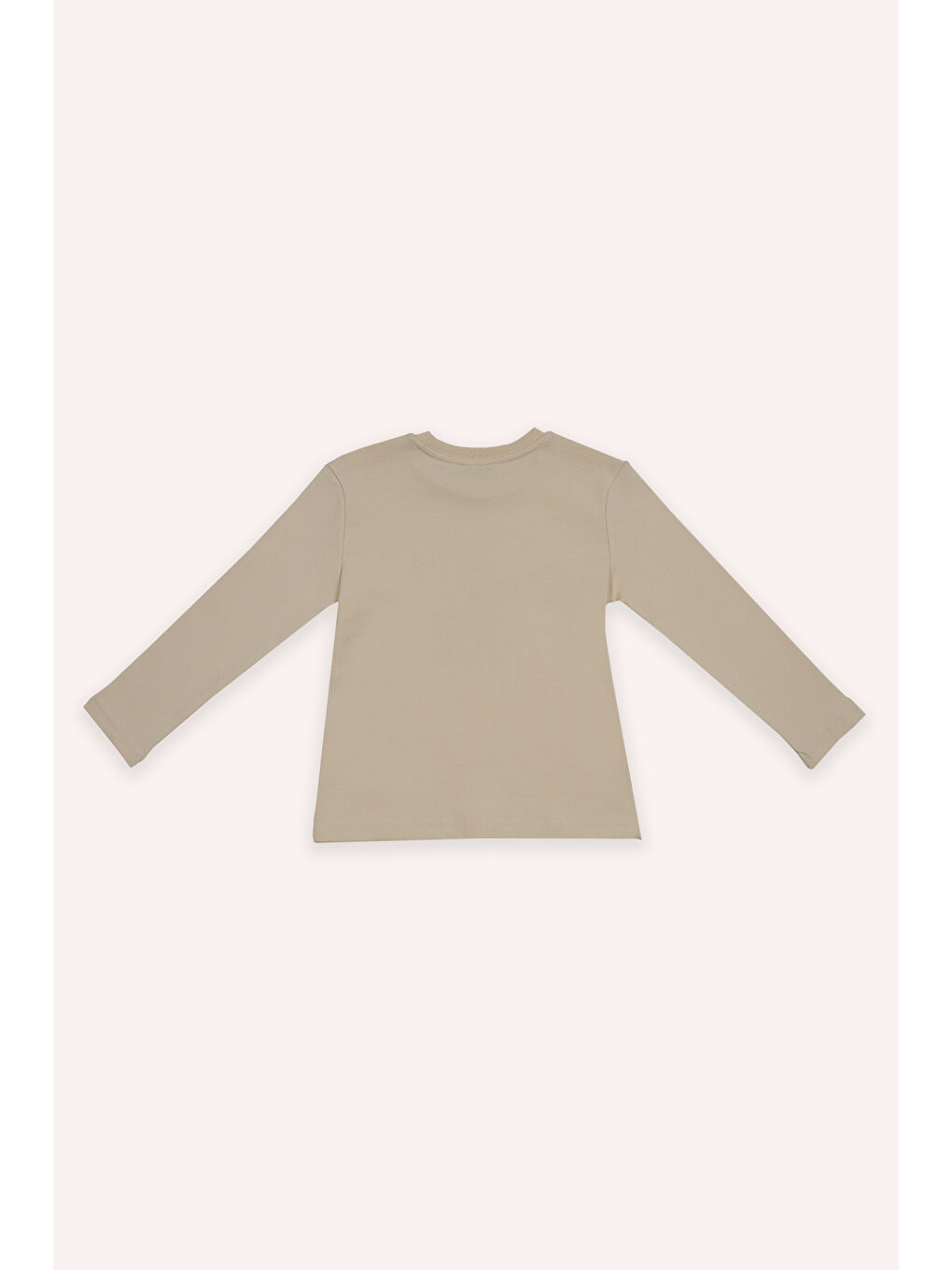 Bej Erkek Çocuk Tilki Baskılı Pijama Takımı-4