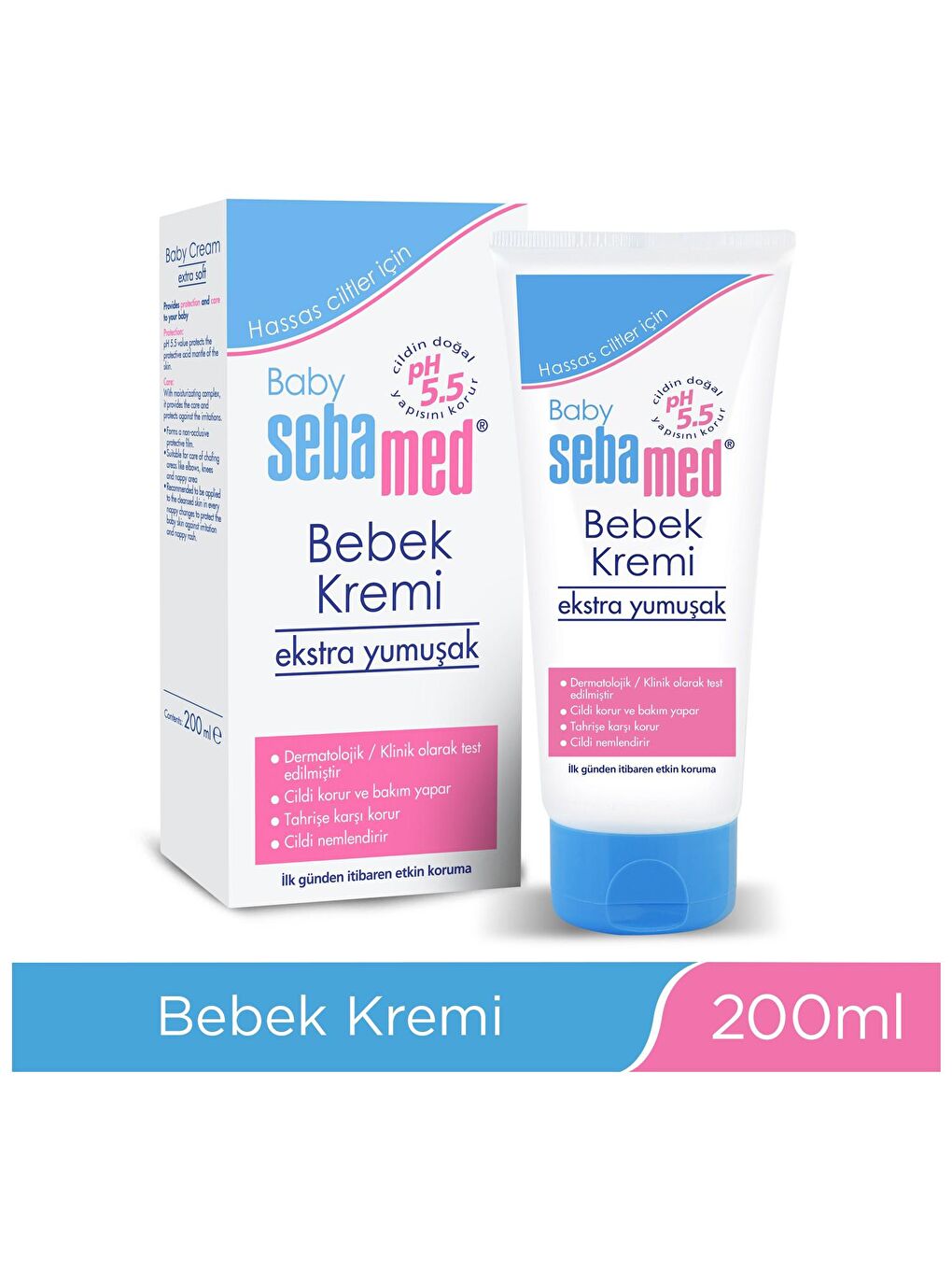 Sebamed Baby Renksiz Bebe Kremi 200 ml - 1