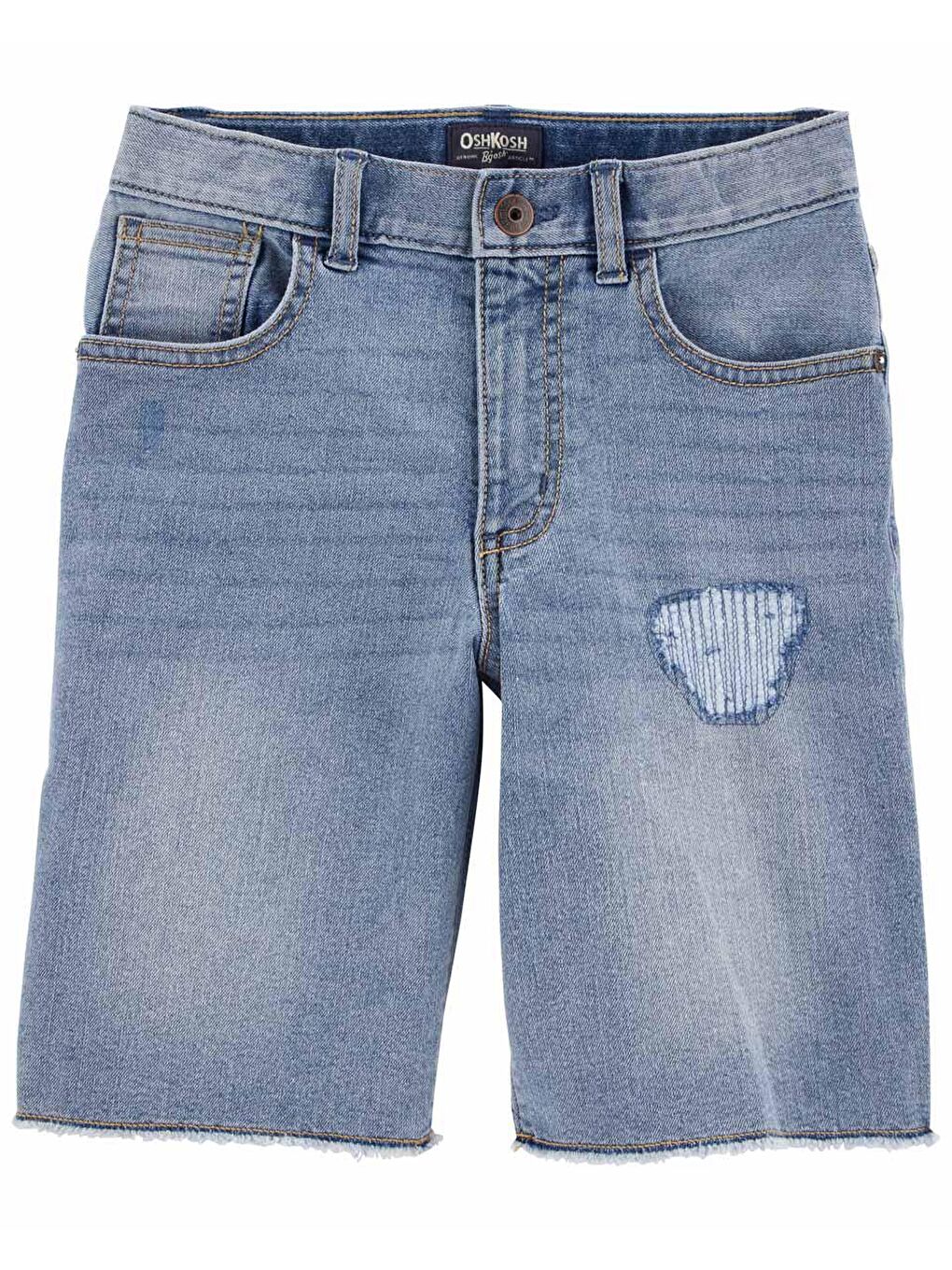 Oshkosh Mavi Erkek Çocuk Şort Denim Mavi