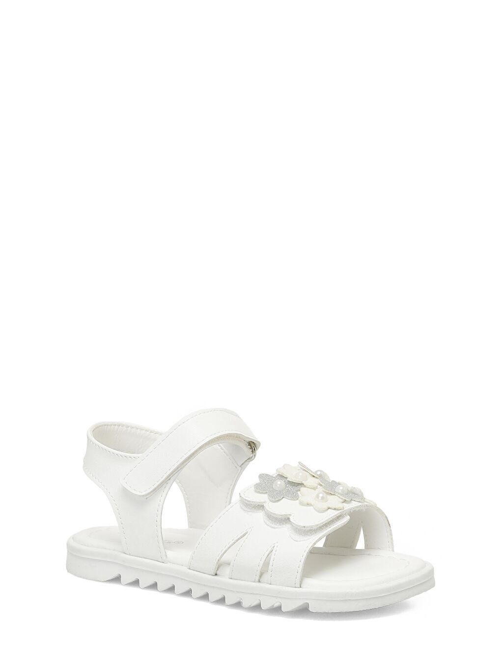 JOLIE .P5FX Beyaz Kız Çocuk Sandalet-1