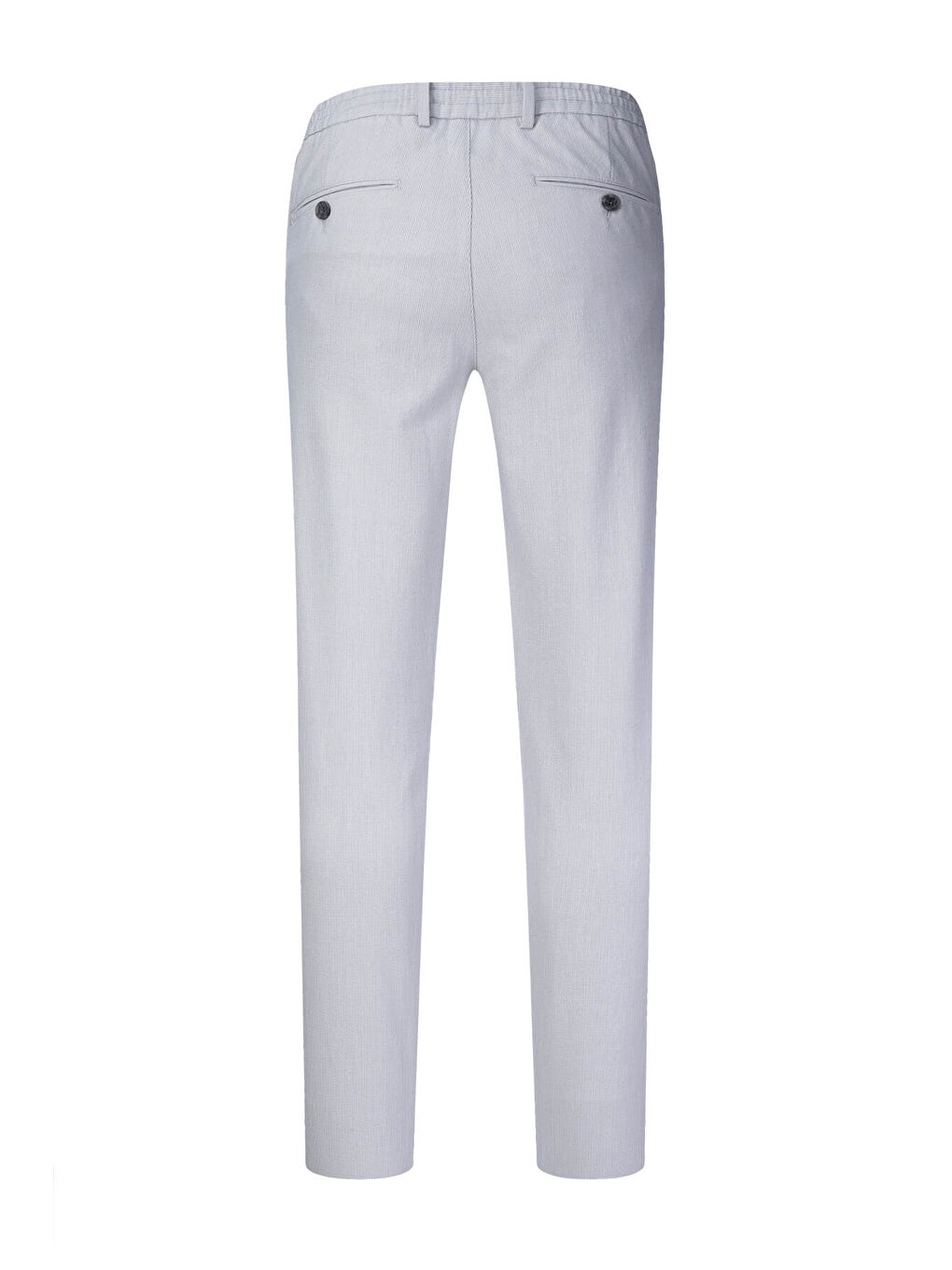 Gri Rahat Kesim Yandan Cepli Jogger Pantolon-2