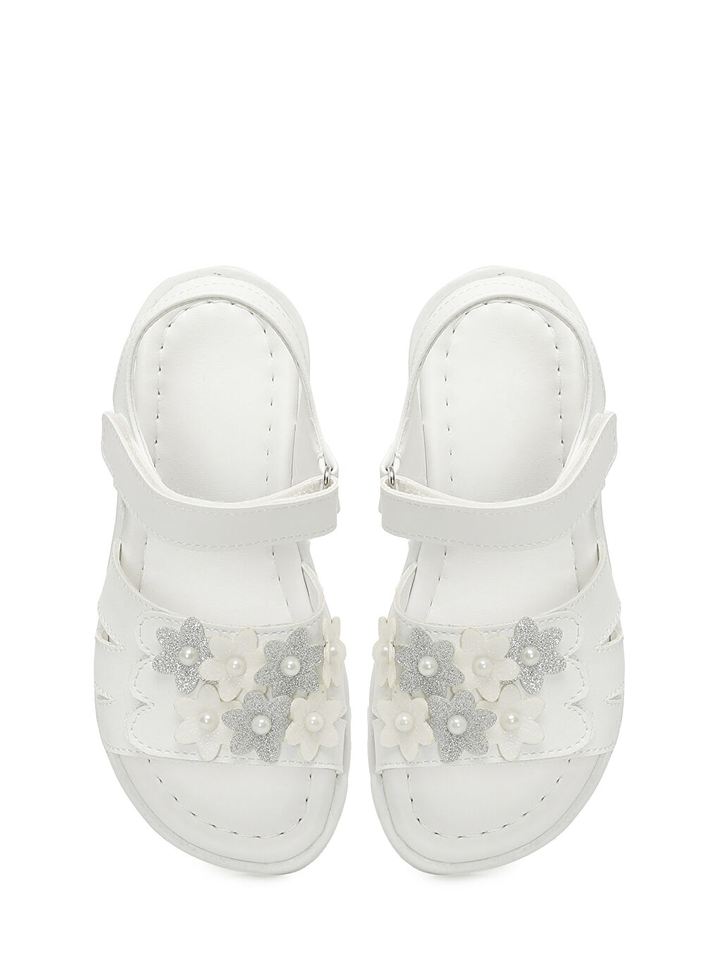 JOLIE .P5FX Beyaz Kız Çocuk Sandalet-3