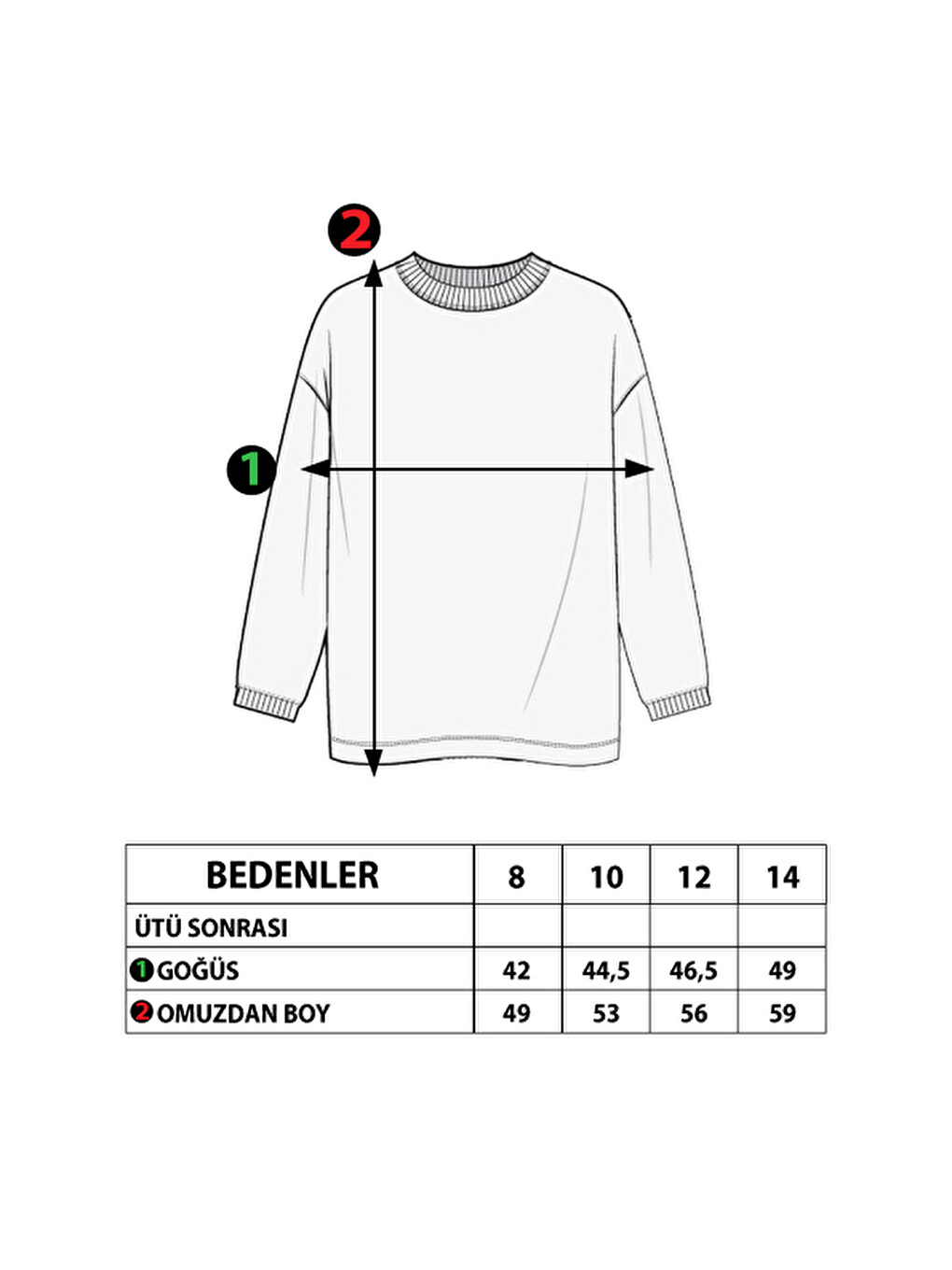 Lacivert Kız Çocuk Kanguru Cepli Baskılı Sweatshirt-1
