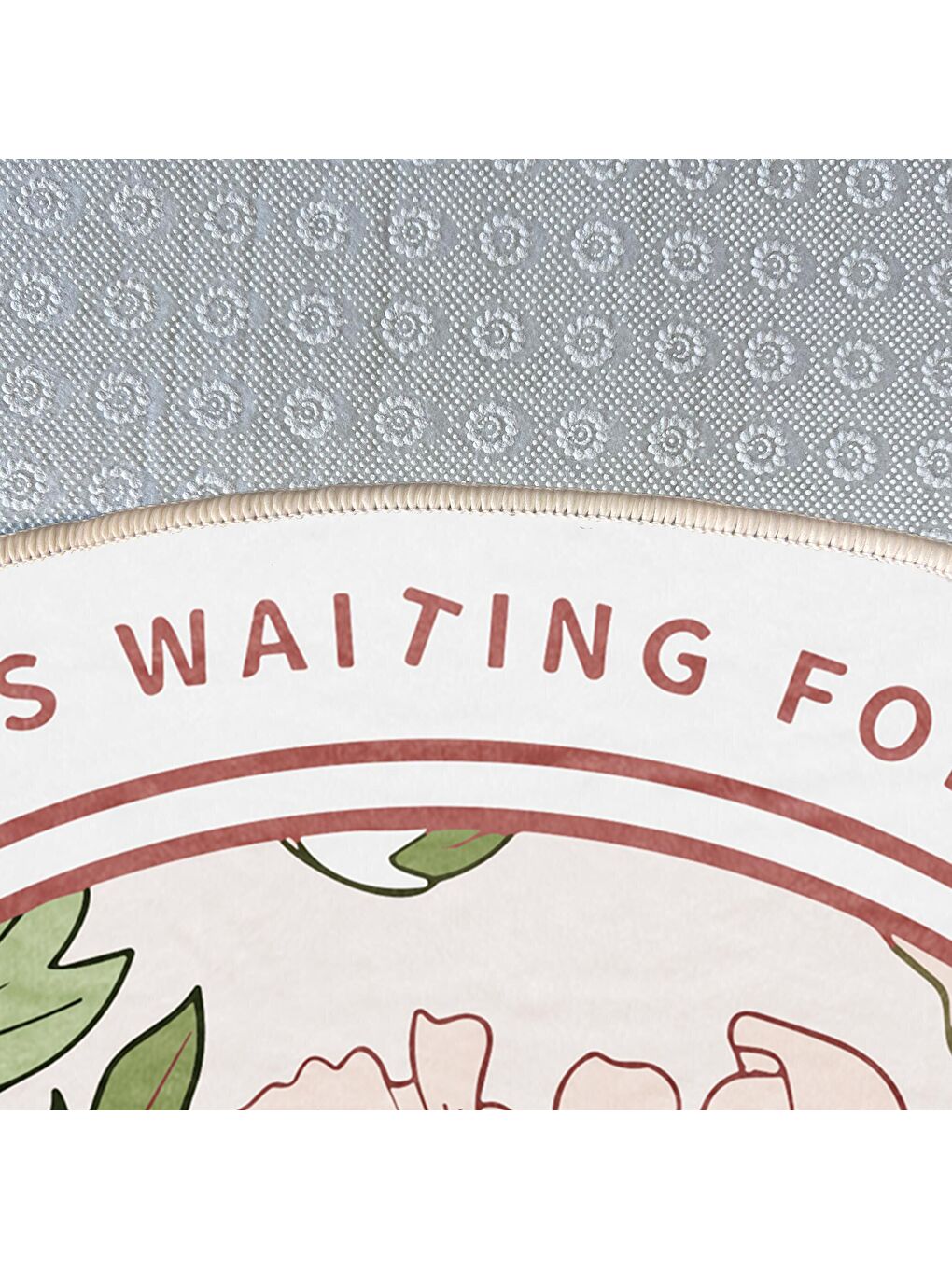 Pembe Dekoratif Özel Tasarım Yıkanabilir, Modern Halı  180 x 280 cm-5