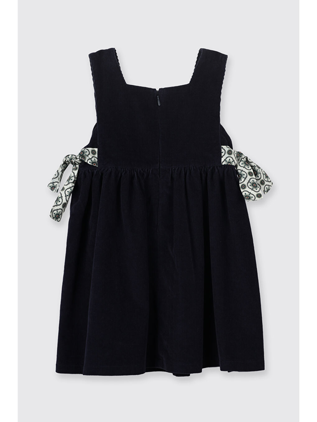 Kız Bebek Kadife Lacivert Jile