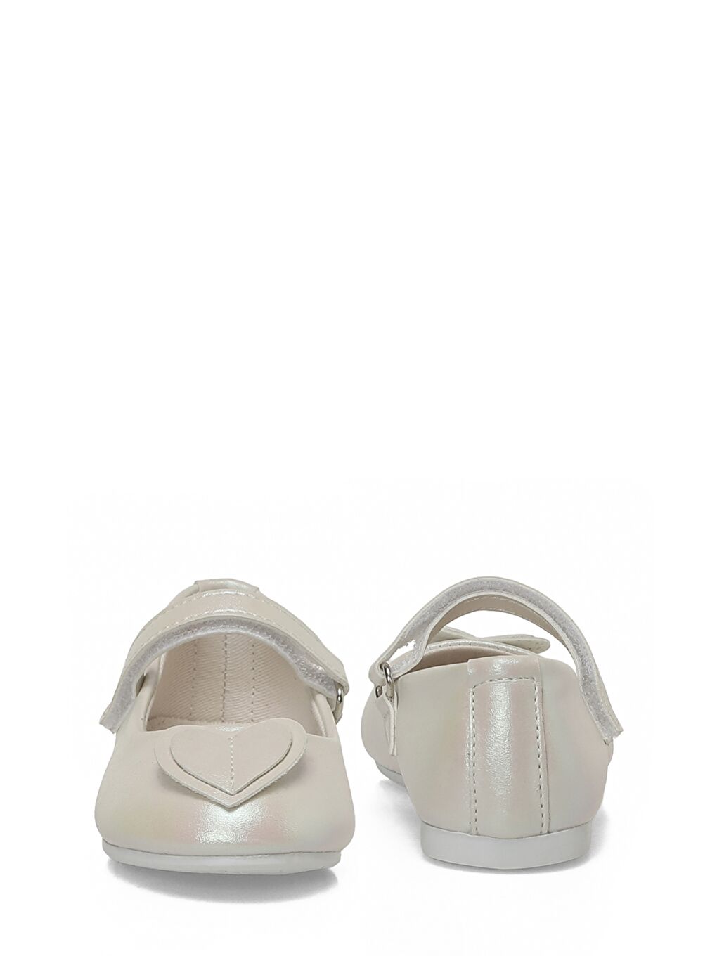 LOVE.B6FX Beyaz Kız Bebek Babet-4