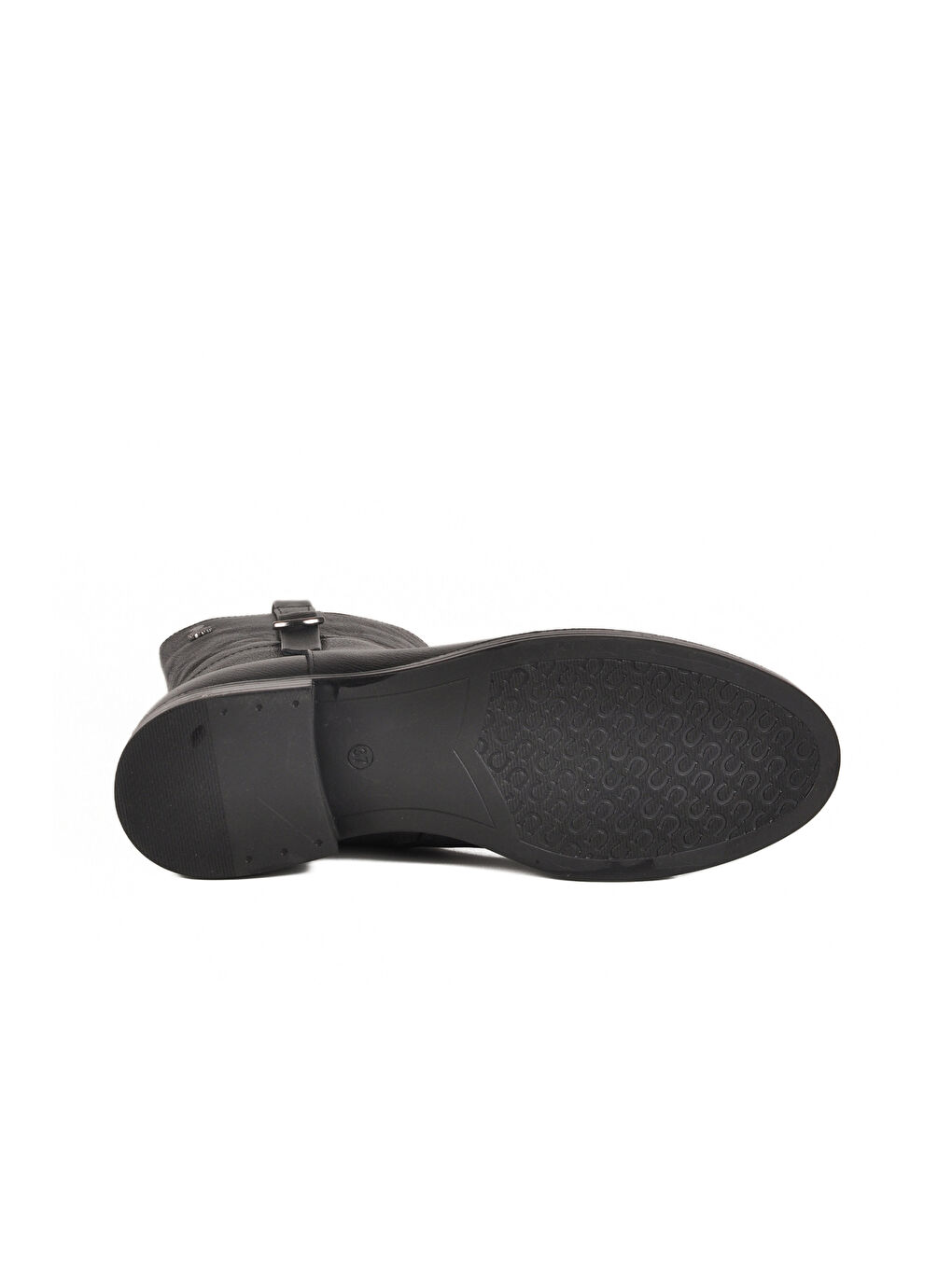 Siyah İçi Polarlı Hakiki Deri Kadın Bot 2552701K Z-4