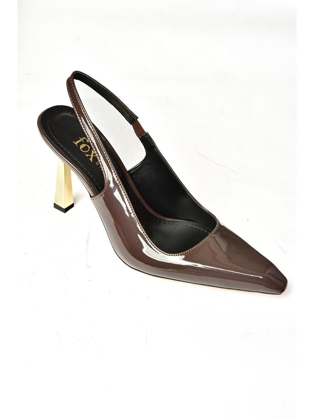 S7520746 Kahverengi Kadın Topuklu Ayakkabı-6