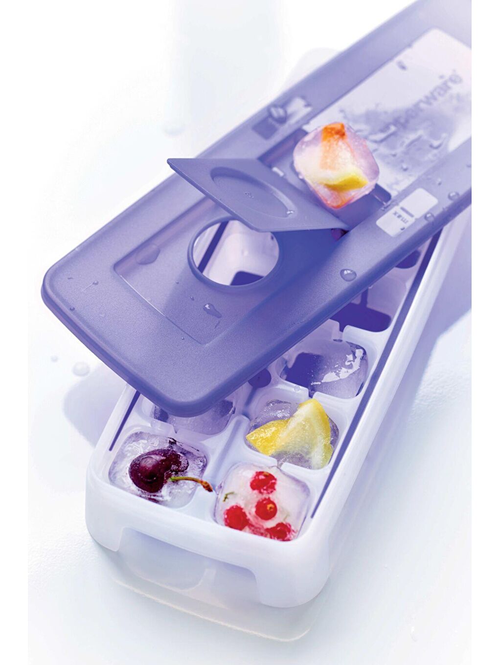 Tupperware Mor Buz Kalıbı 14lü Mürdüm - 2