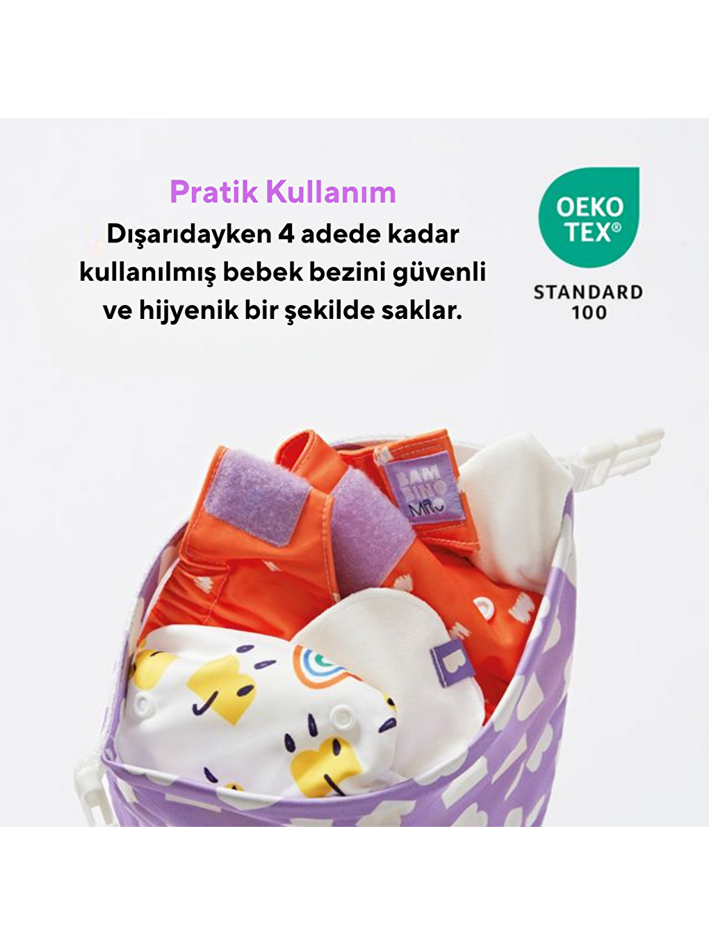 Su Geçirmez Bebek Bezi Taşıma Çantası Wet Bag Bold-2