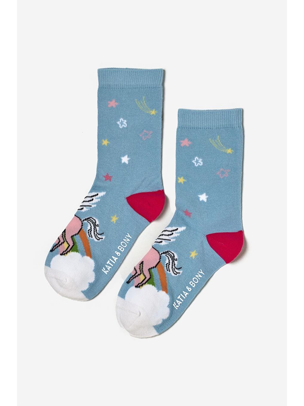 Karışık Kız Çocuk Desenli 4 Lü Paket Soket Çorap-1