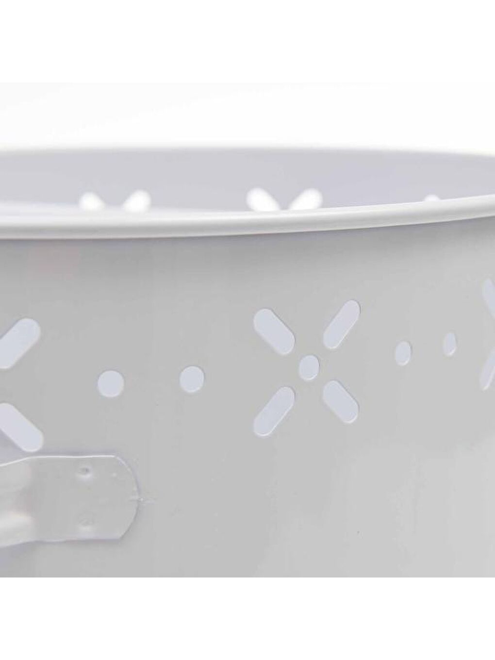 Metal Bölmeli Patates Soğan Kovası - Beyaz - 18 lt-4