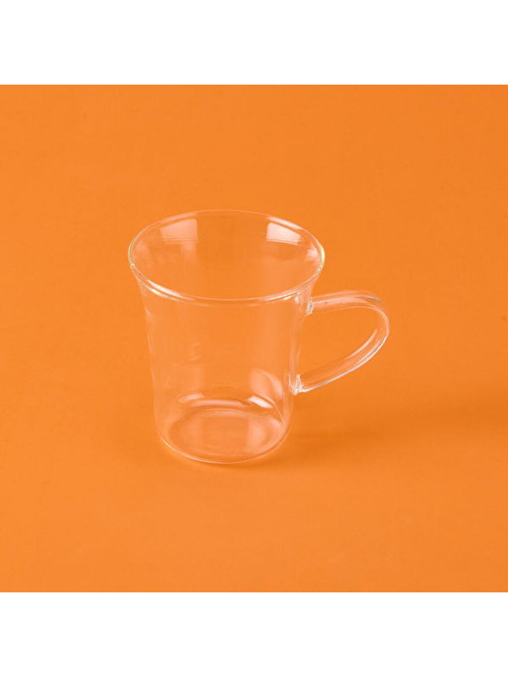 Renksiz 6'lı Çay Fincan Seti - Şeffaf - 170 ml-2