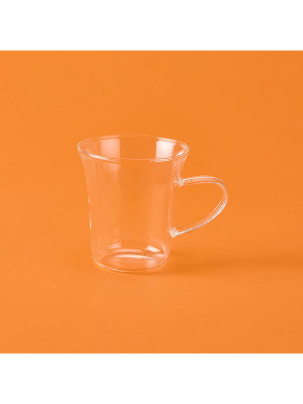 Renksiz 6'lı Çay Fincan Seti - Şeffaf - 170 ml-3