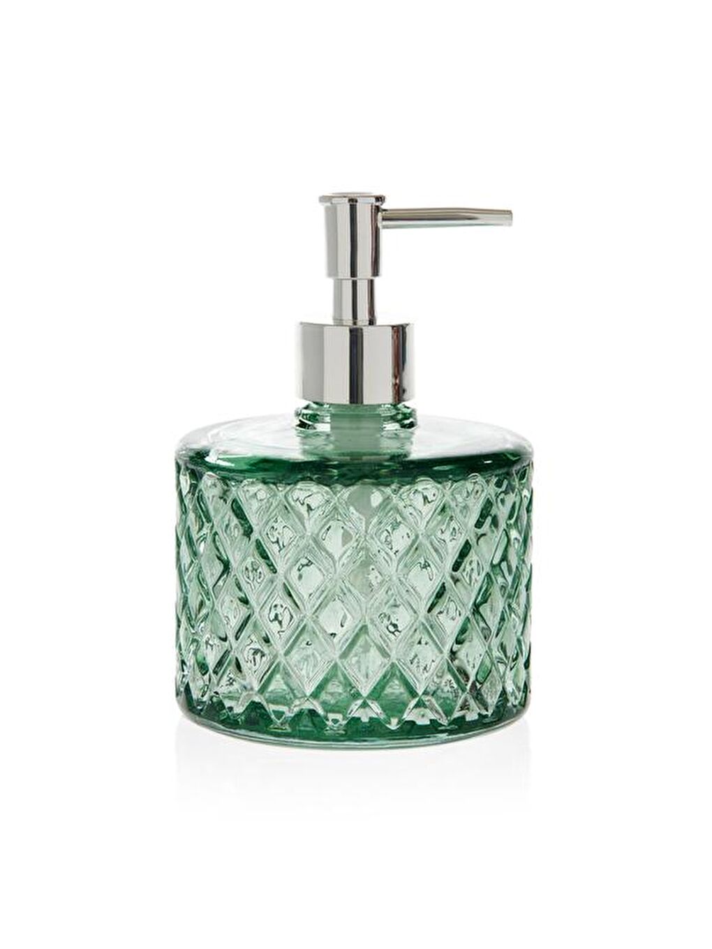 Kristal Cam Sıvı Sabunluk - Yeşil-3