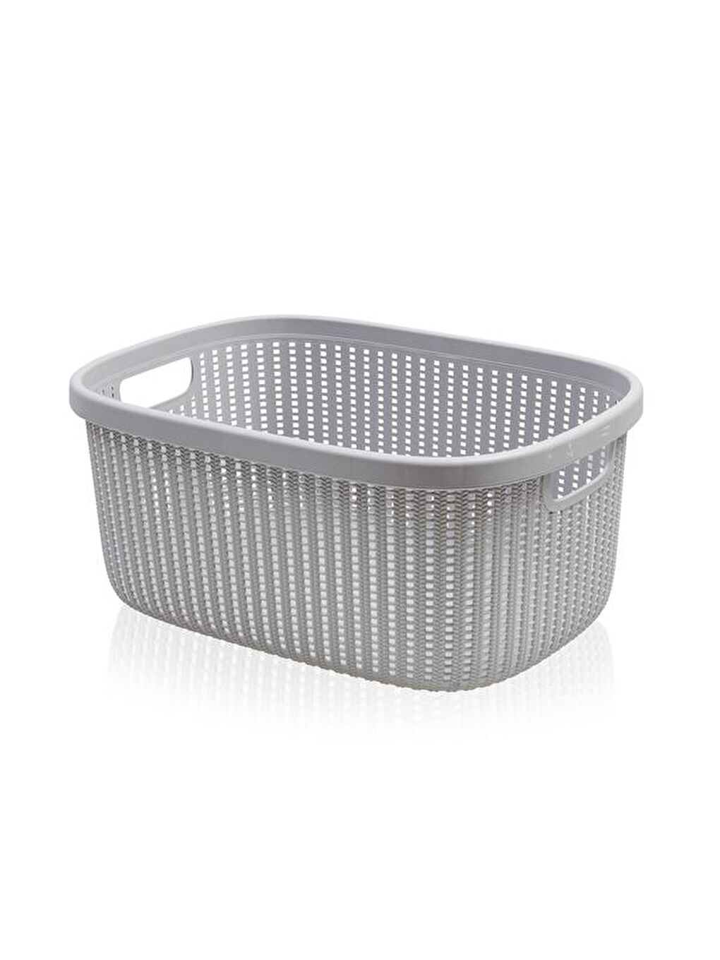 Gri Knitty Çamaşır Selesi - 32 lt-1