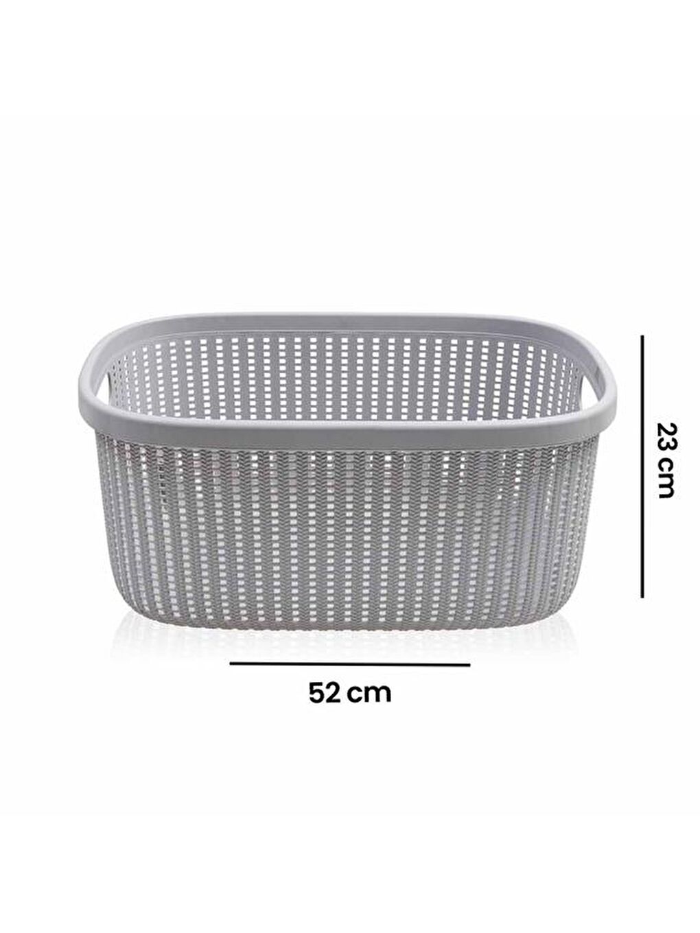 Gri Knitty Çamaşır Selesi - 32 lt-4