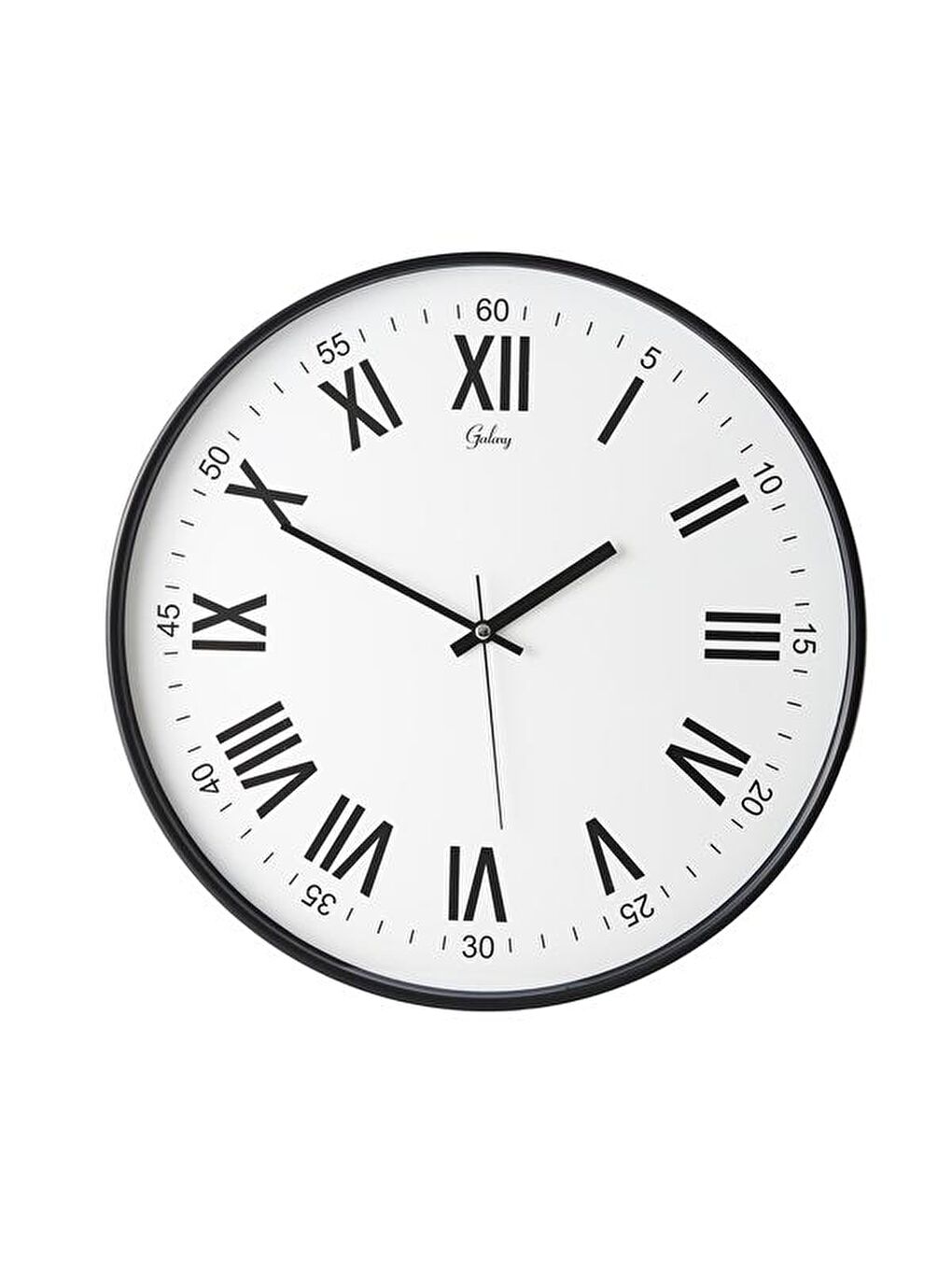 Eminent Latin Rakam Duvar Saati - Beyaz - 43 cm-1