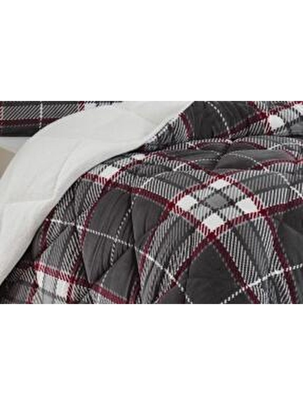 Comforter 3 Parça Yorgan Seti 220X240 Anna Gri GRI-2