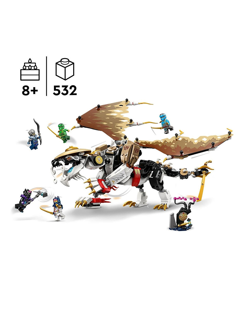 Lego Ninjago Usta Ejderha Egalt 71809 - 2