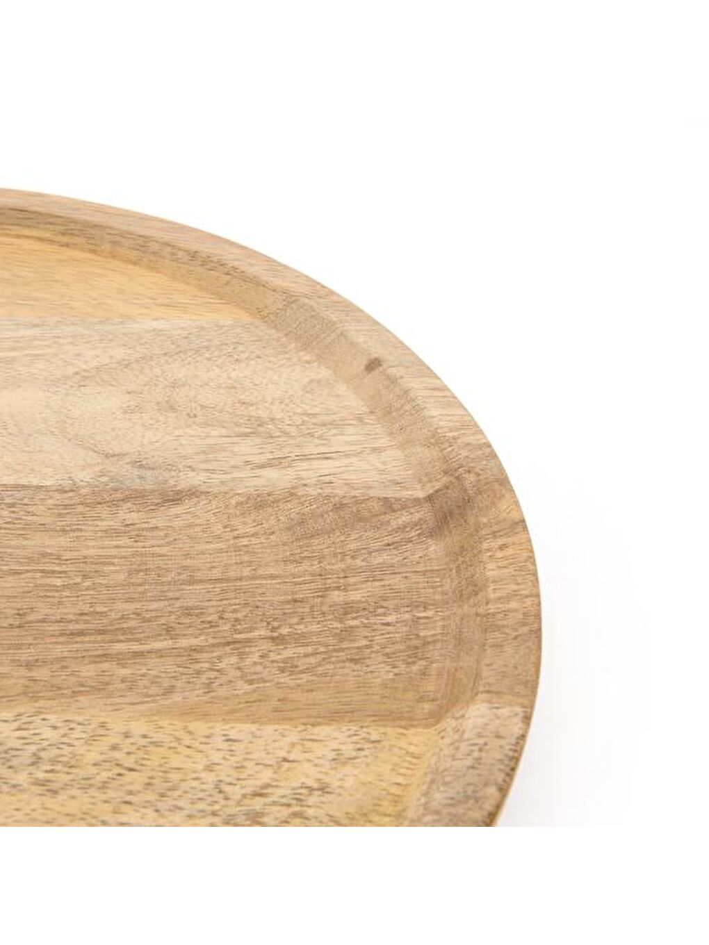 Mango Sunum Tabağı - Kahverengi - 28 cm-1