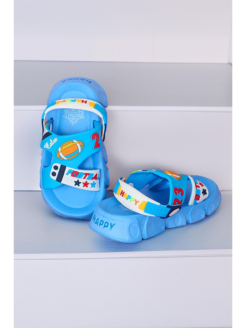 Kadın Mavi Çocuk Sandalet Terlik - 27562
