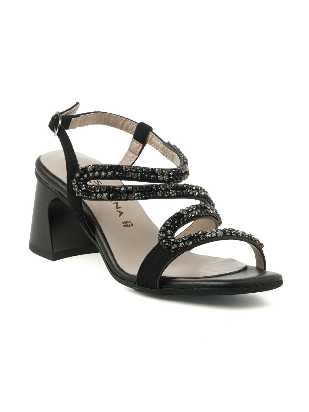 Siyah Kadın Sandalet 5P5024DS DS TOM 5024 Nero