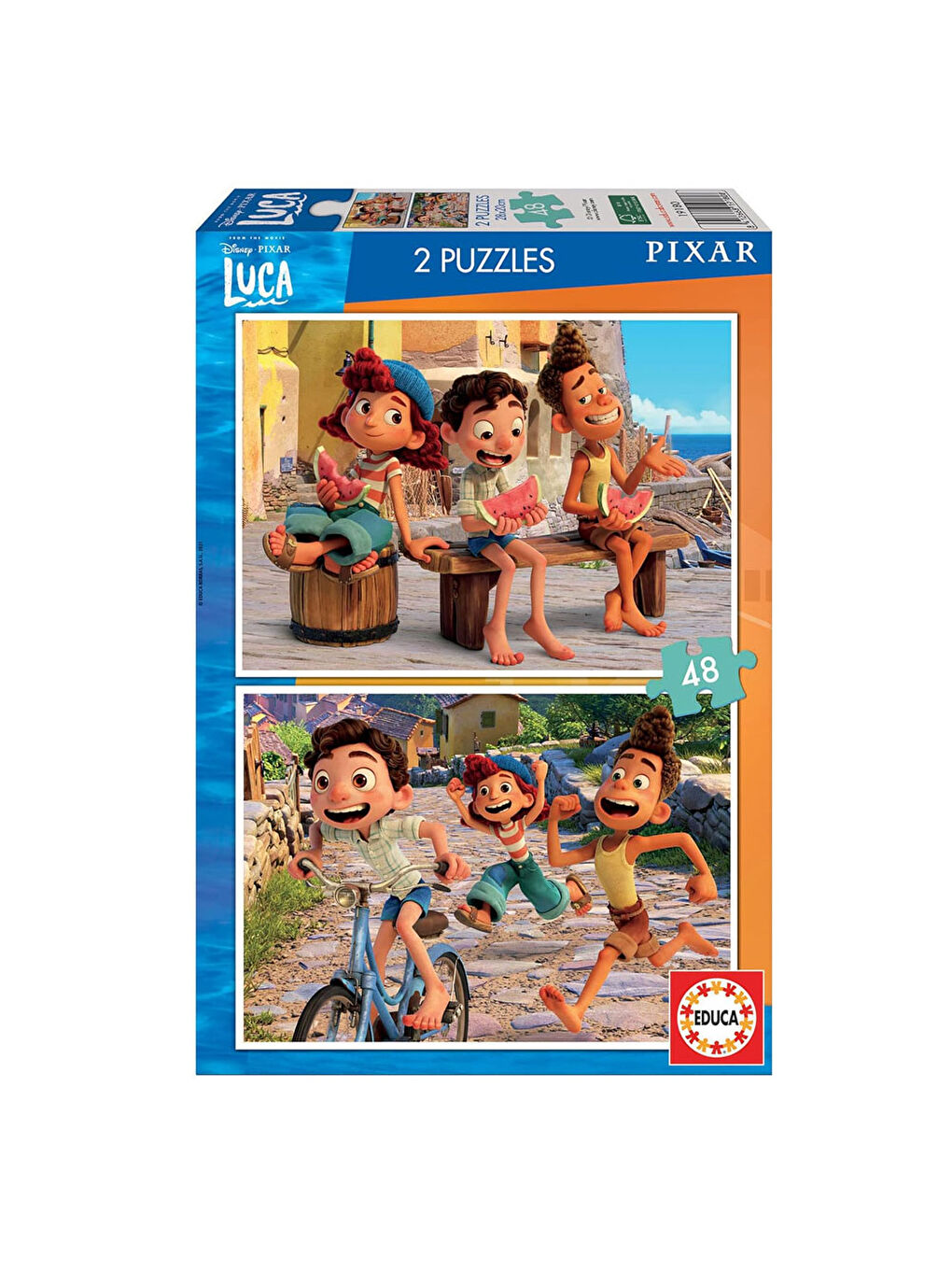 Çocuk Puzzle 2X48 Parça Luca 19180