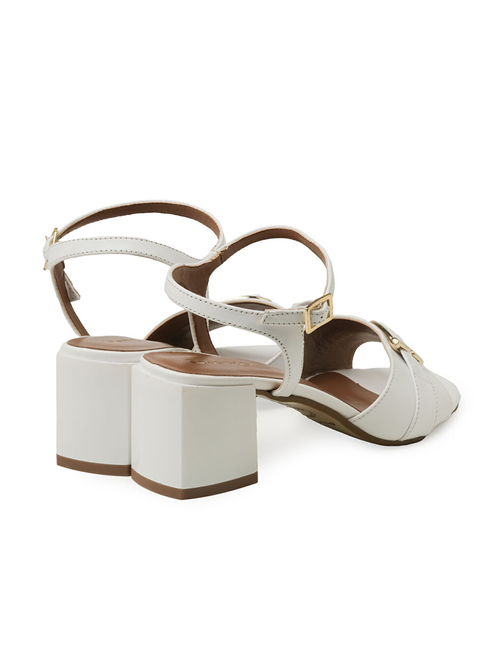 Beyaz Kadın Sandalet 475206DP 5206 DP NAP DANY PELLE Bianco-3