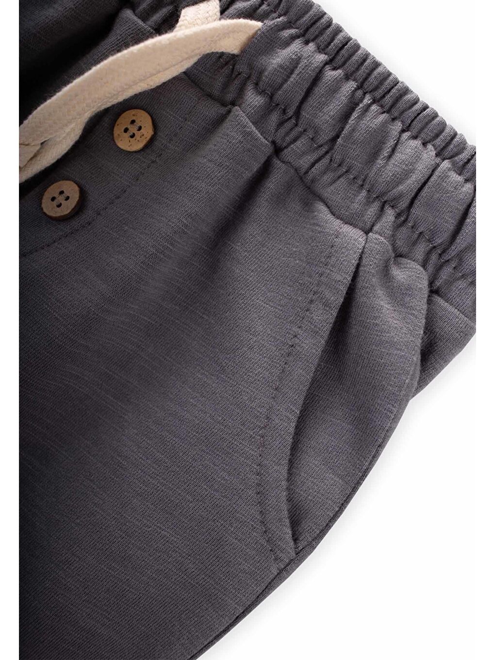 Cepli Patlı Erkek Eşofman 1-9 Yaş Gri-2