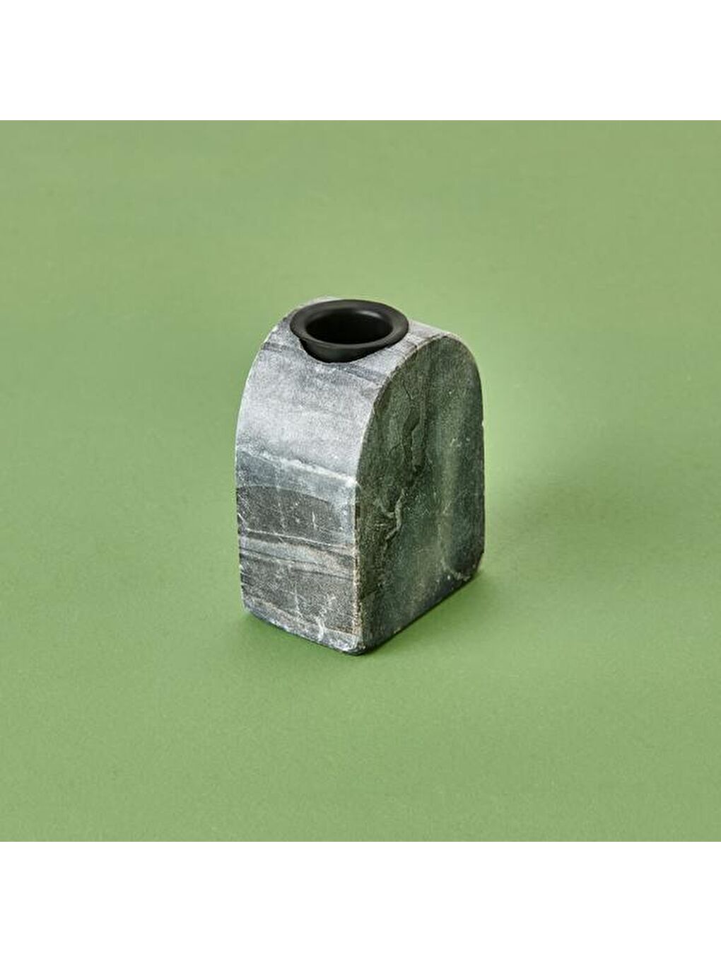 Antrasit Mermer Mumluk - Gri - 8 cm-1