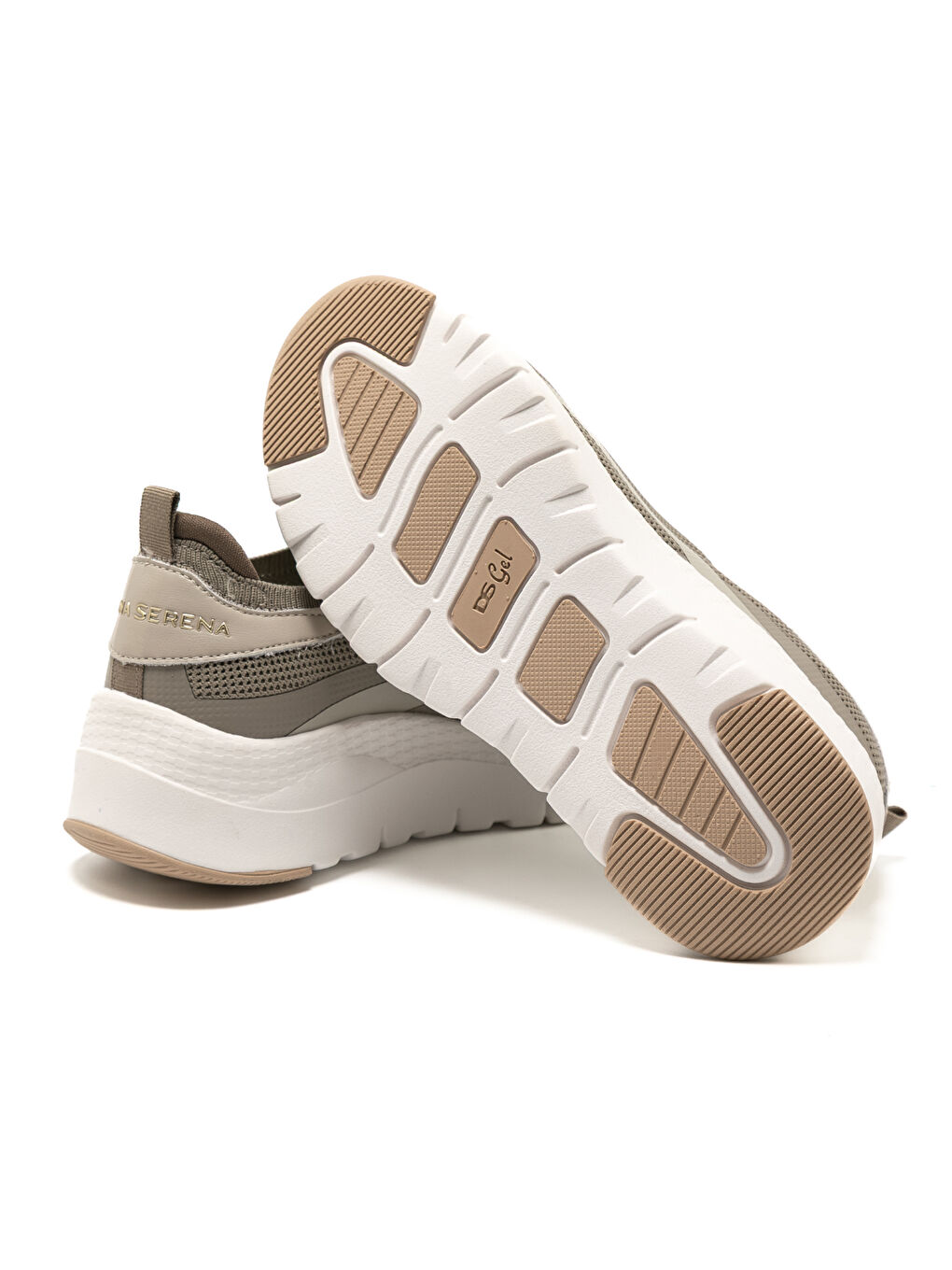 Bej Kadın Sneaker ( Günlük) 145672DM 5672DM Sand-4