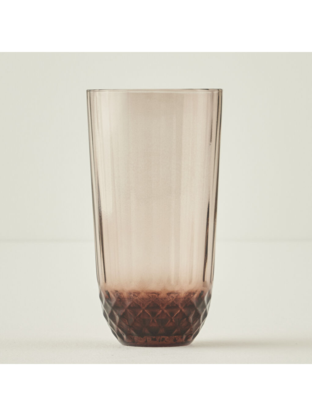 Colore Kesme Meşrubat Bardağı Kahverengi (345 cc)