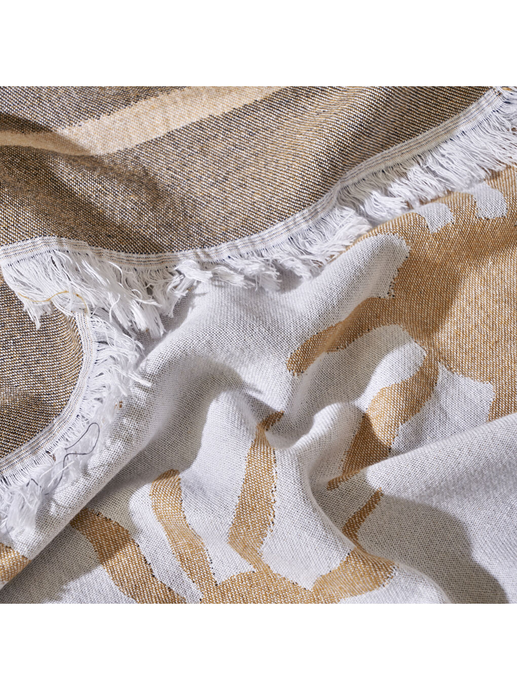 %100 Pamuk Summer Lover Peştamal Sarı (90x160 cm)-1