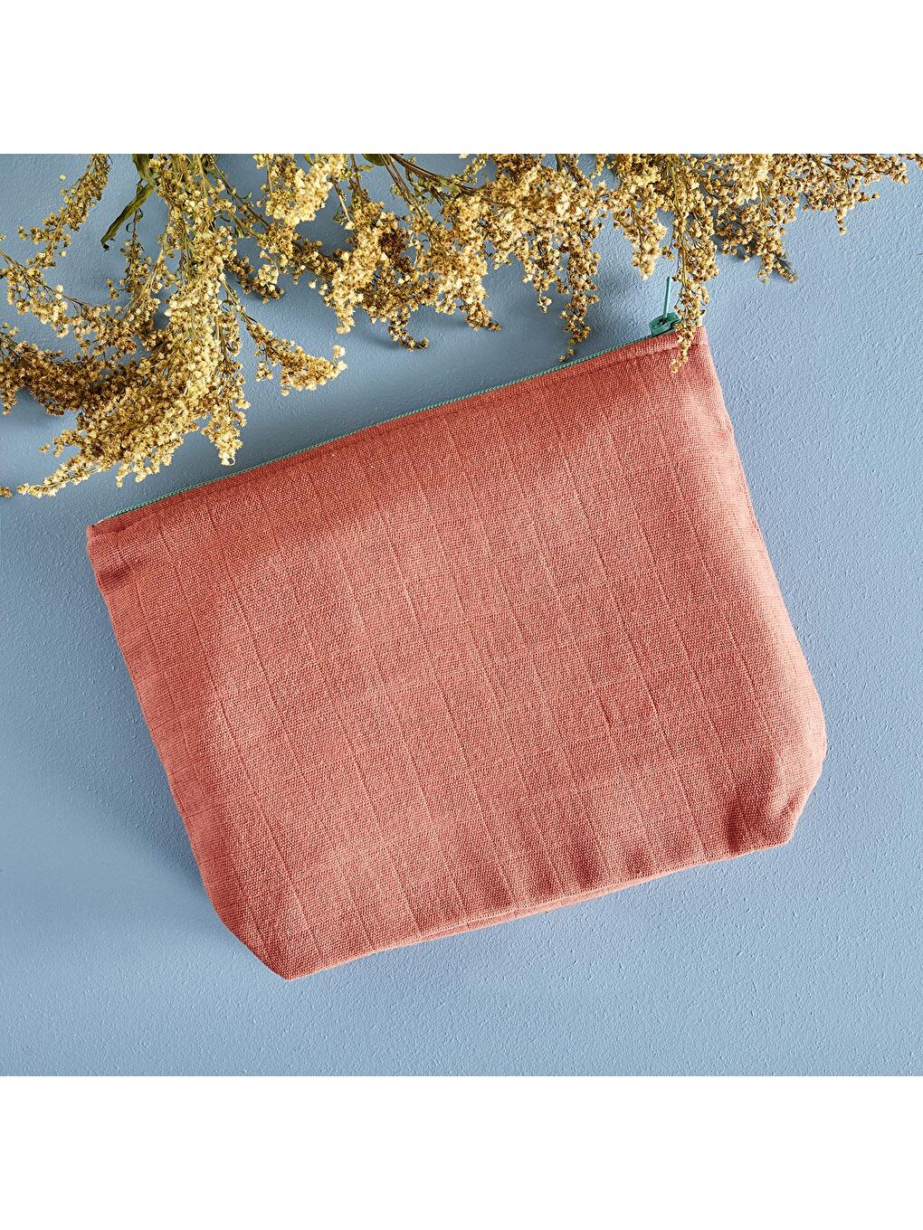 %100 Pamuk Care Çanta Kiremit