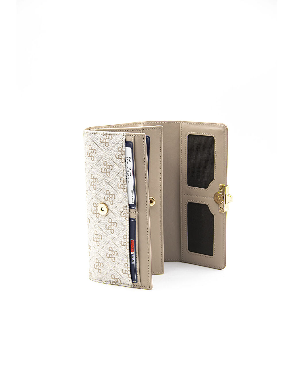 Bej Kadın Cüzdan & Kartlık 979-44272 BAYAN CÜZDAN M178 BEJ-MAT KUM-4