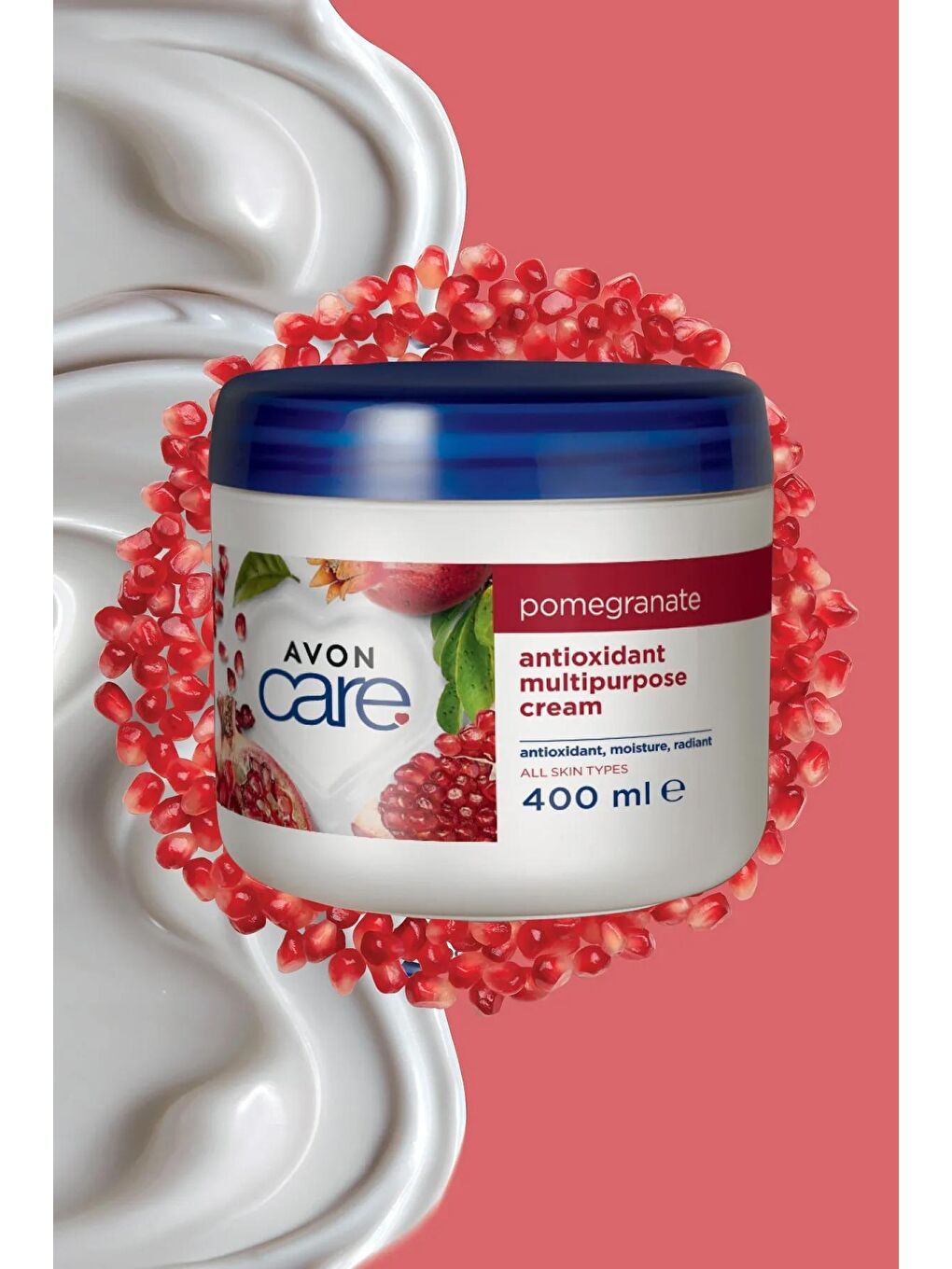 AVON Renksiz Care Vanilya, Nar Özü Içeren ve Aloe, Salatalık Mentollü Çok Amaçlı Krem Paketi - 1