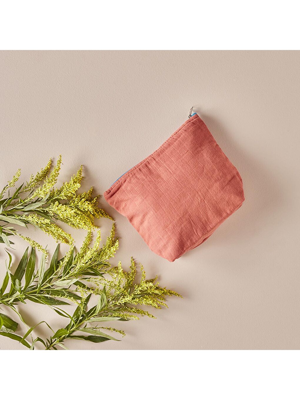 %100 Pamuk Care Çanta Kiremit-2