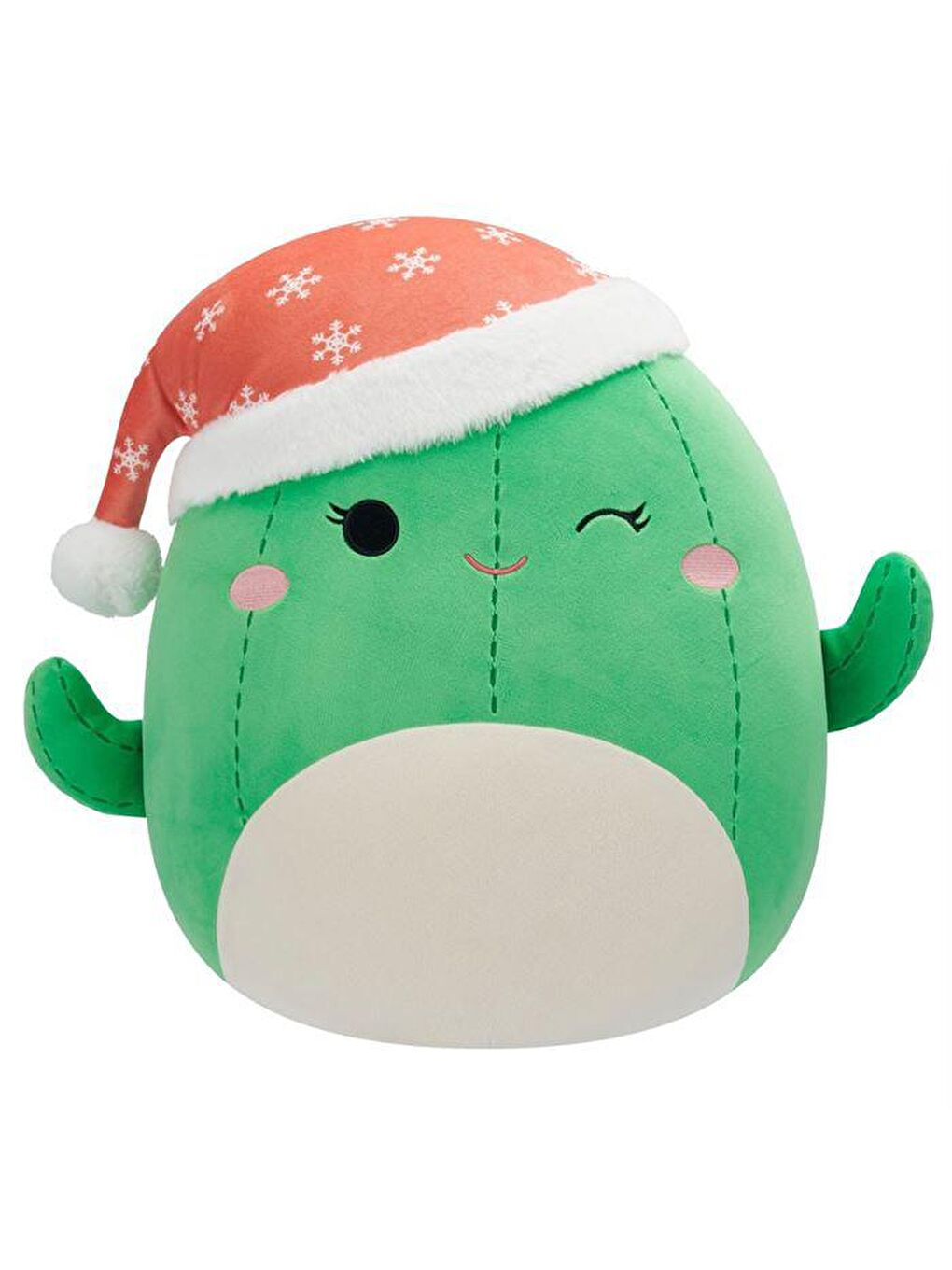 Squishmallows Karışık Yılbaşı Serisi - Kaktüs Maritza 20cm