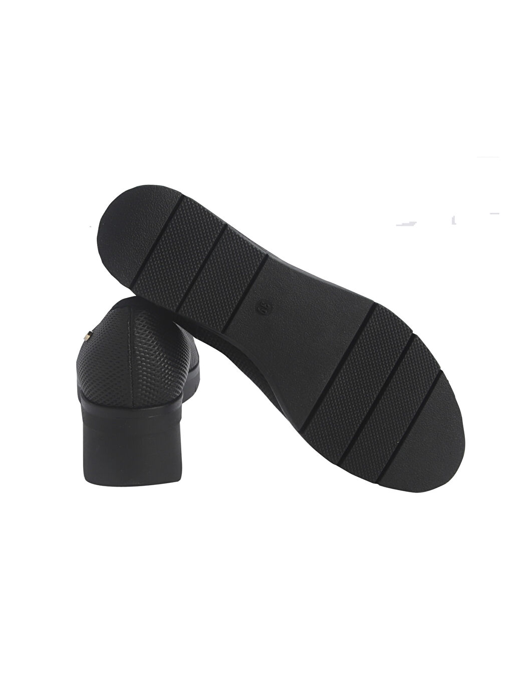 Siyah Kadın Babet 3B5175DP 5175 DP SOFTNIL PIAS Nero-4