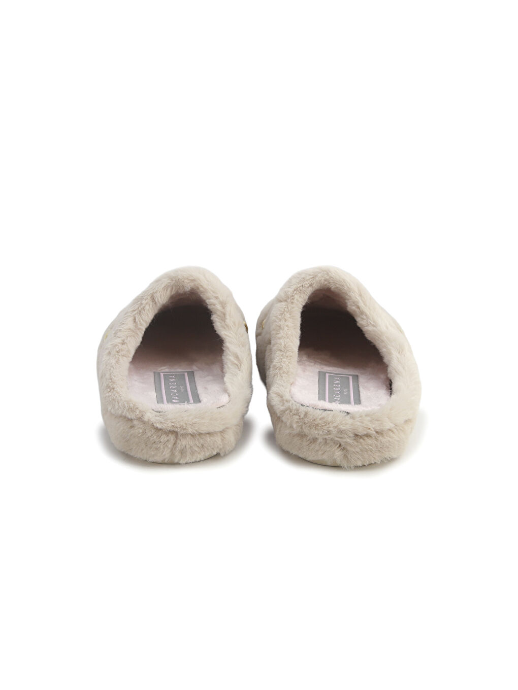 Bej Kadın Terlik/ Panduf ( Ev ) ANAIS34-MK GROSETO Beige-3