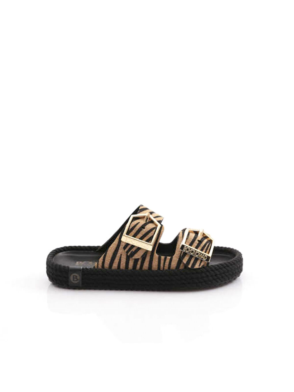 Siyah SYD20-ZEB Sydney Kadın Terlik Zebra-1