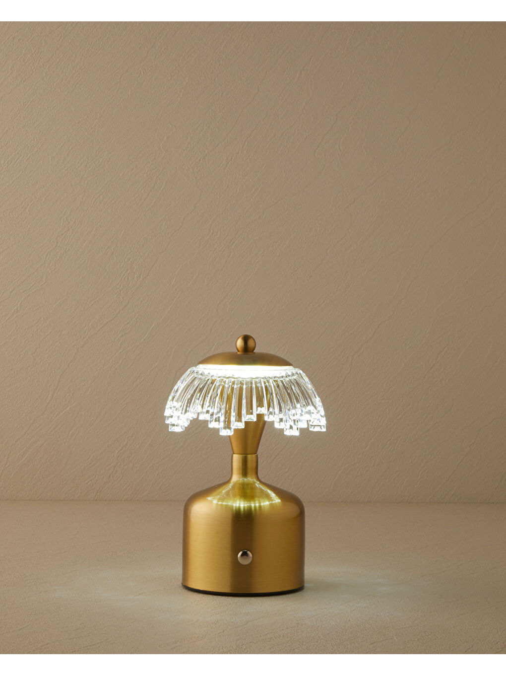 Sarı Lacey Dekoratif Aydınlatma 18,5 cm Gold-2