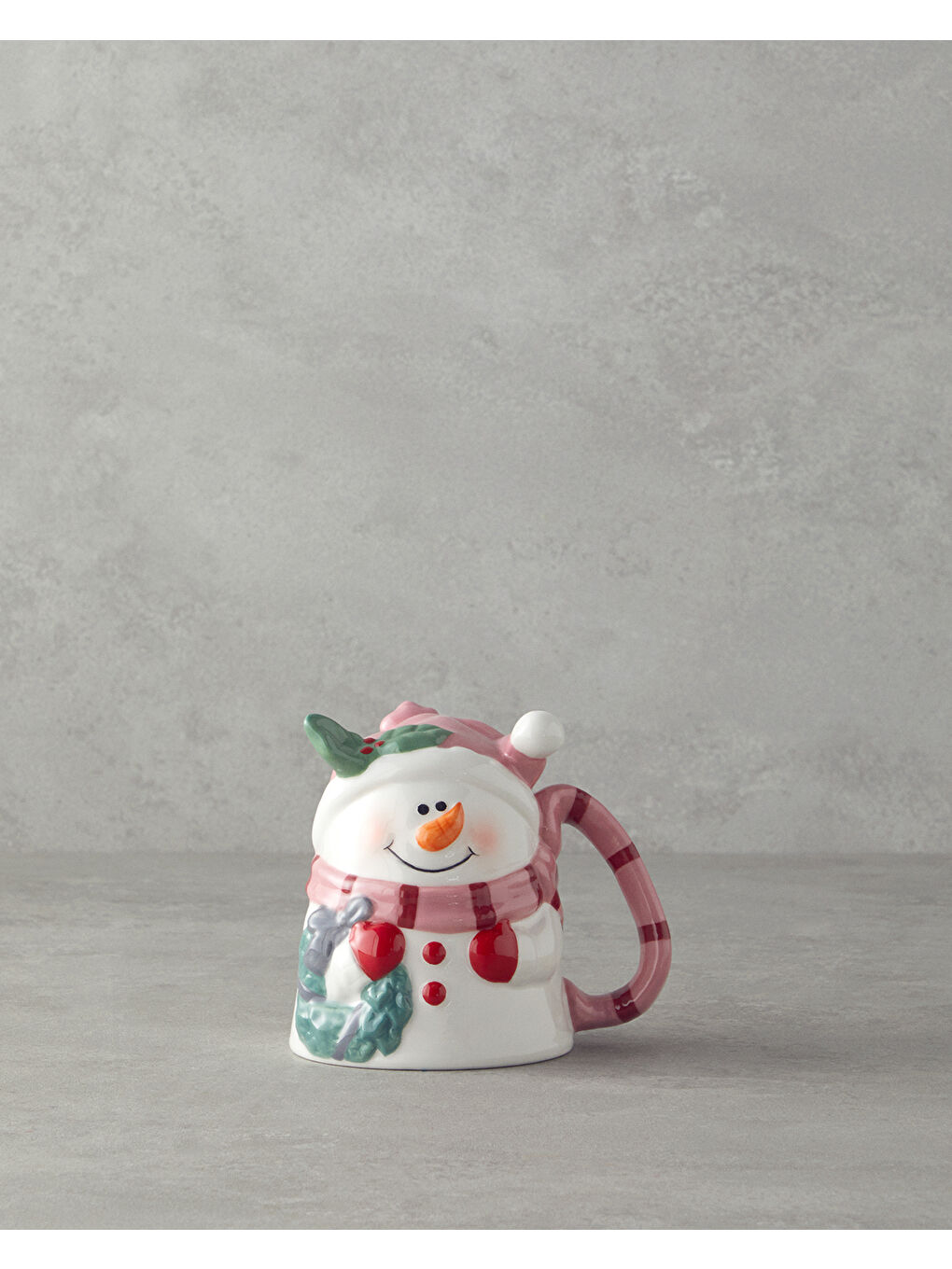 Rosy Snowman Dolomite Kupa 300 ml Pembe