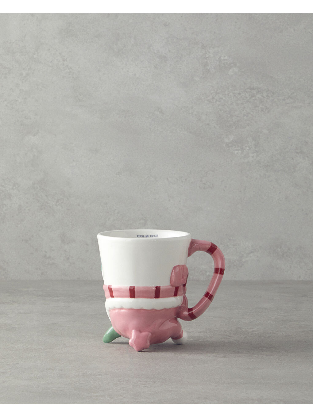 Rosy Snowman Dolomite Kupa 300 ml Pembe-1