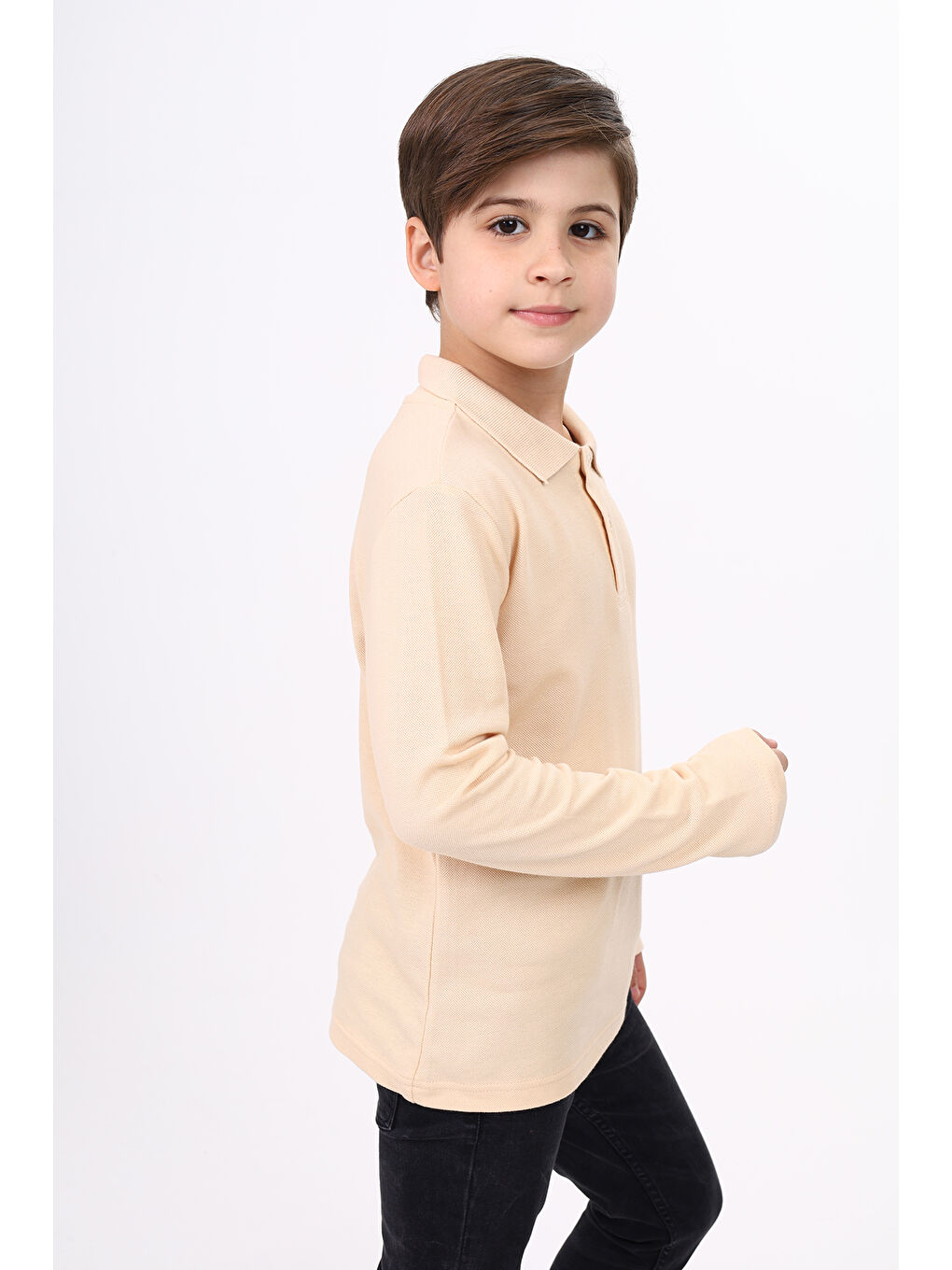 Toontoykids Bej Unisex Çocuk Nakışlı Tişört - 2