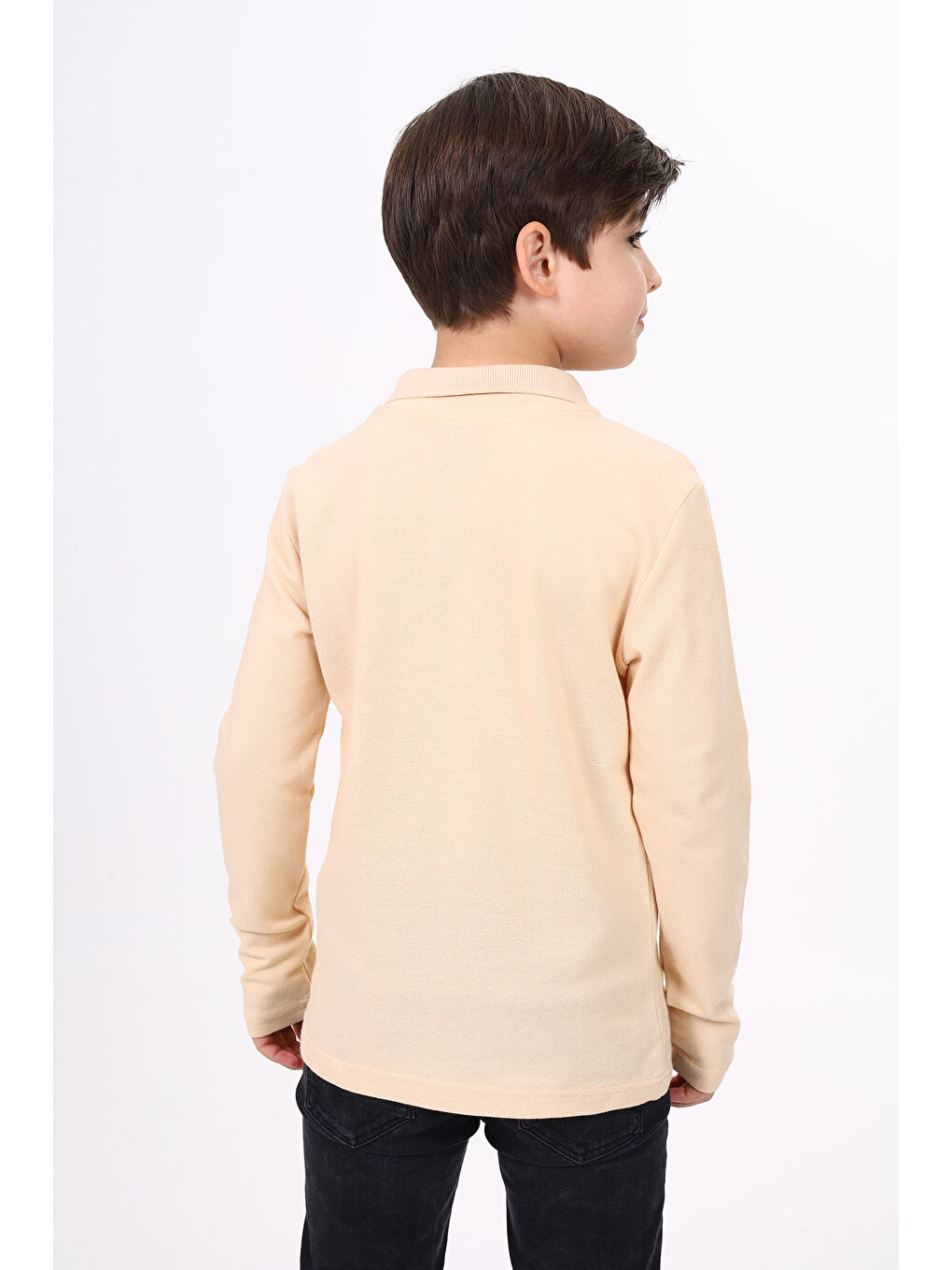 Toontoykids Bej Unisex Çocuk Nakışlı Tişört - 3