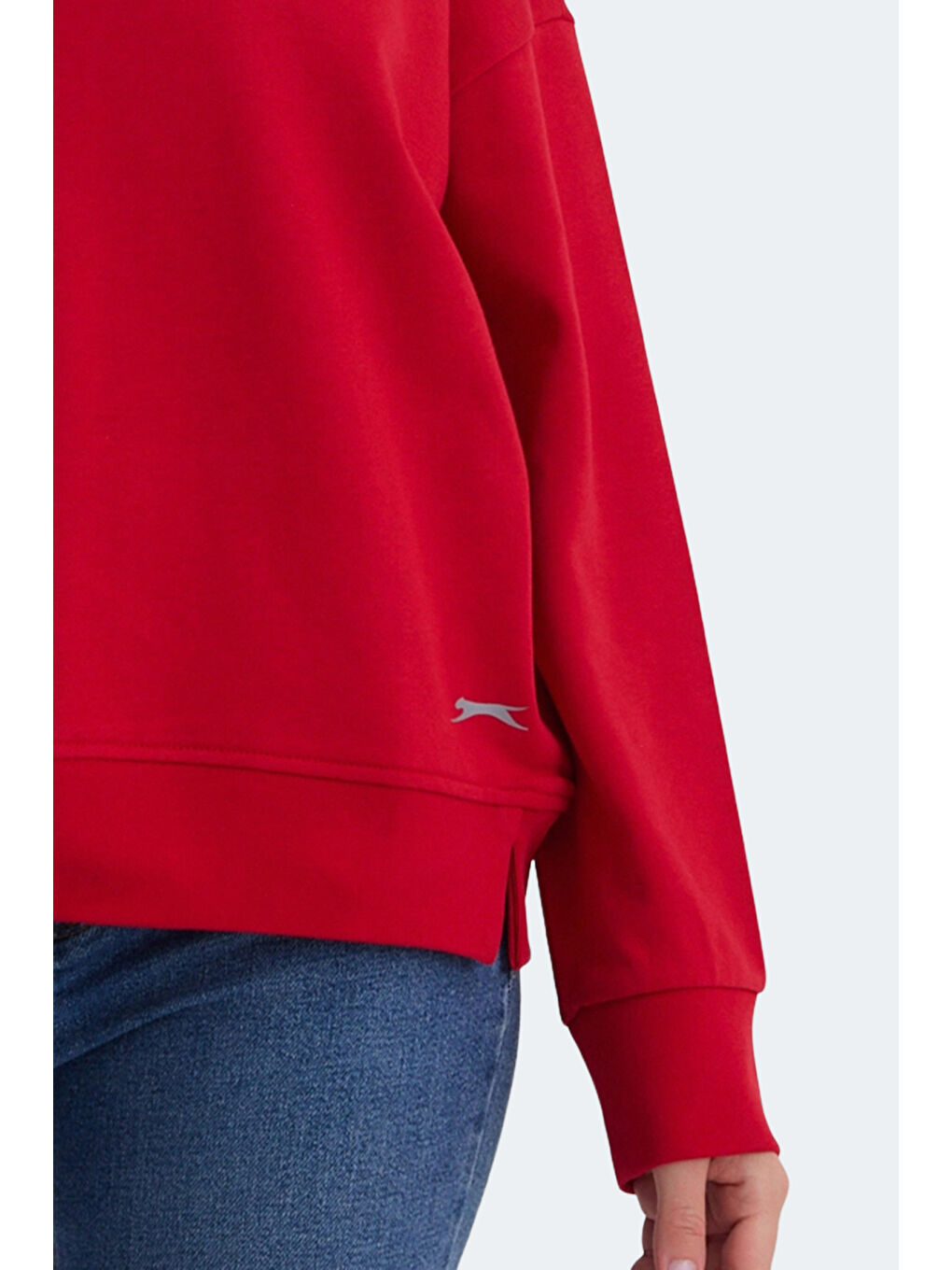 SLAZENGER VIRTUE Kadın Sweatshirt Kırmızı - 3